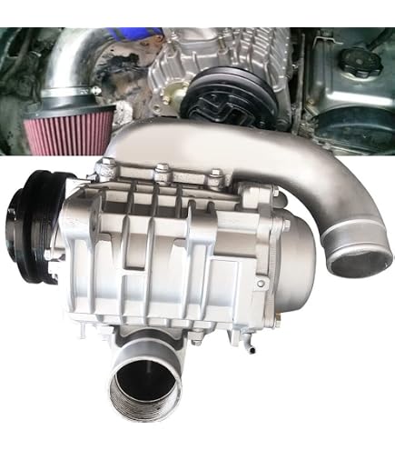 Amazon.com: 3.0L Supercharger, Aluminium Universal Supercharger